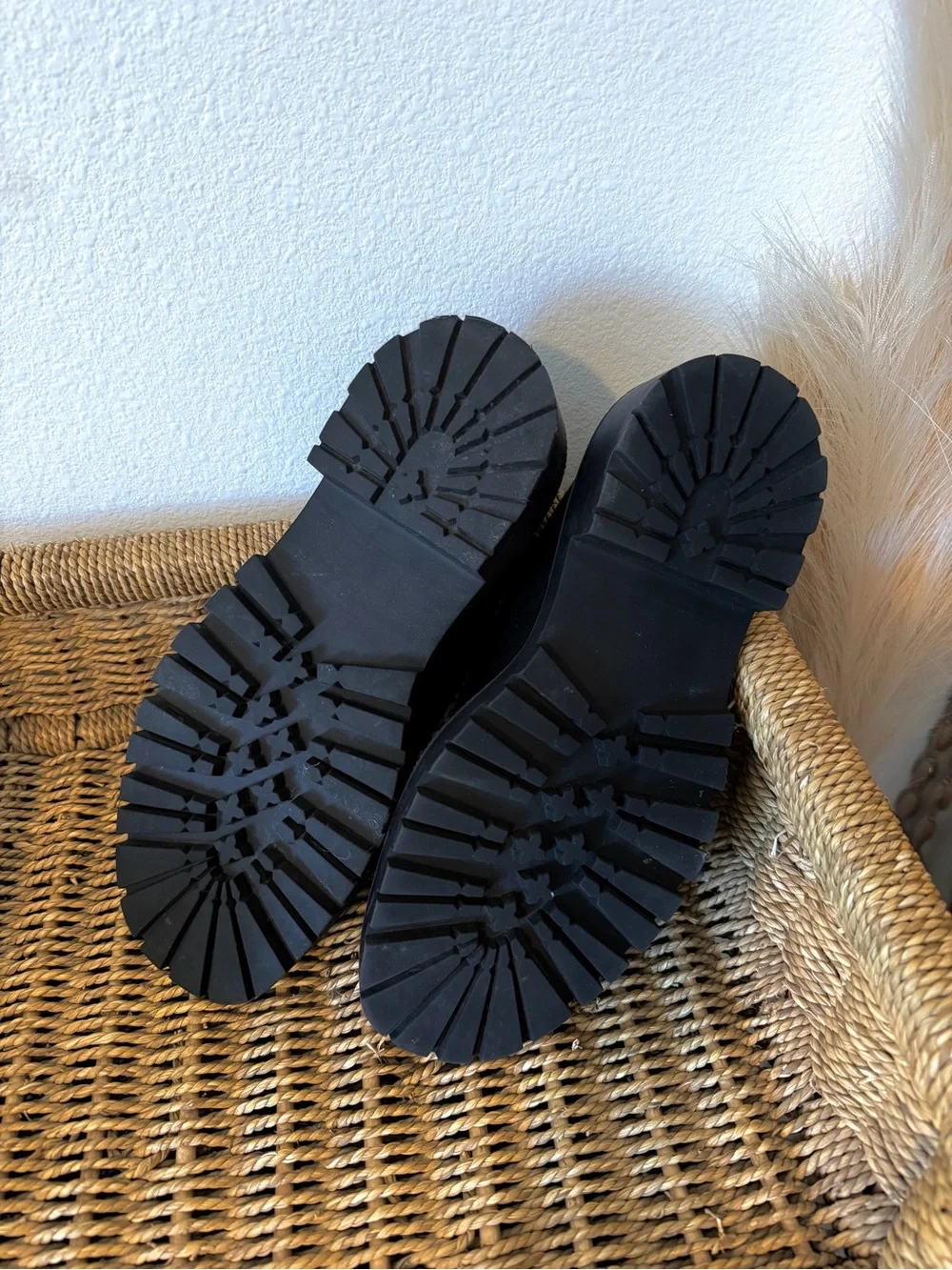 Women’s Black Mary Jane Flats Round Toe Faux Leather Buckle Strap American Eagle